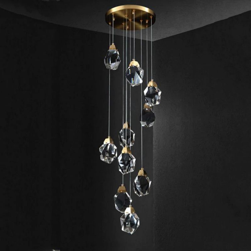 Amara Crystal Staircase Chandelier