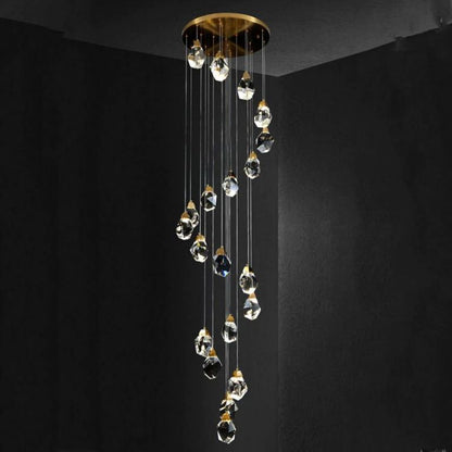 Amara Crystal Staircase Chandelier