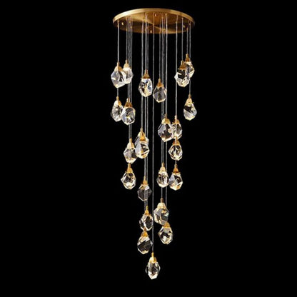 Amara Crystal Staircase Chandelier